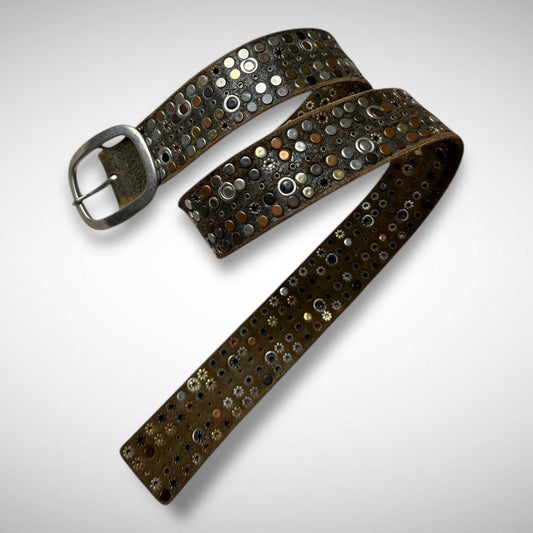 Marithé + François Girbaud Metal Studs Belt (2000s)