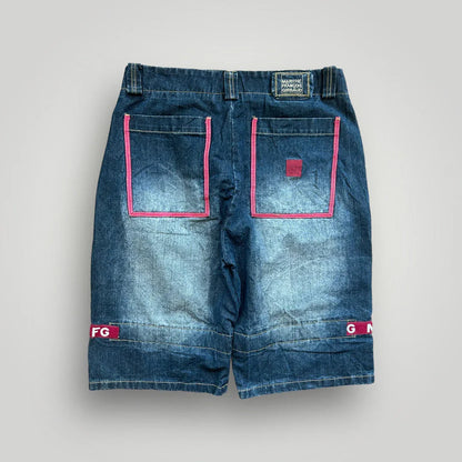 Marithé François Girbaud 2000's Jorts 38"
