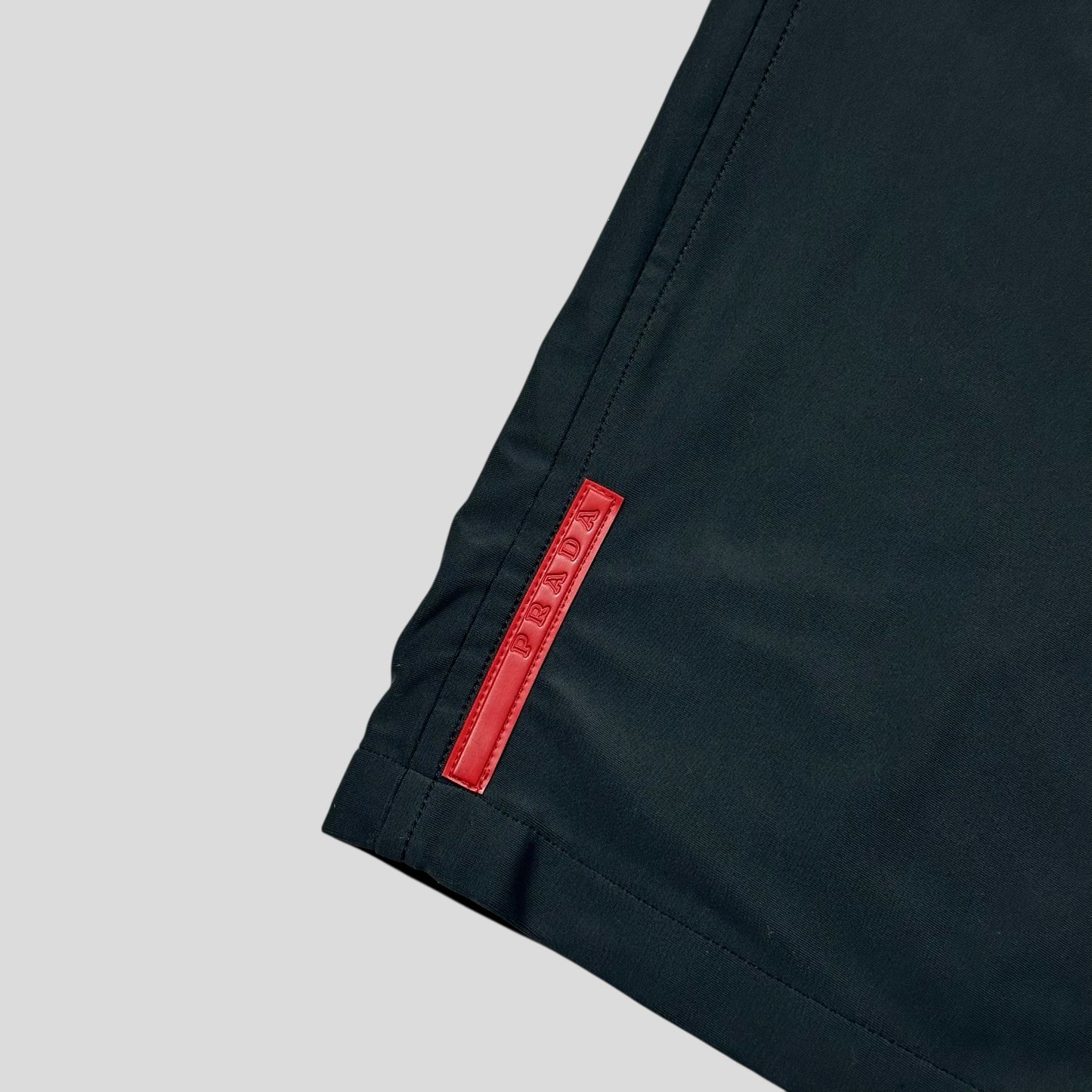 Prada Sport FW99 Textured Nylon Shimmer Baggy Mesh Trousers -IT54 | Default Title, Multicoloured