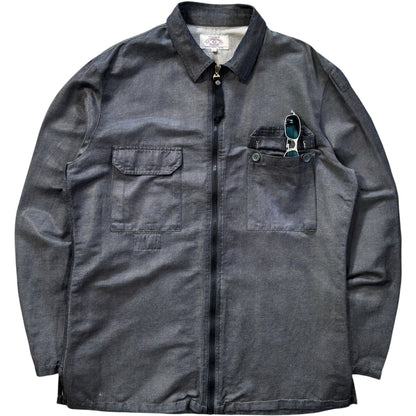 Armani Jeans 90’s Hemp Blend Jacket XL | XL, Grey