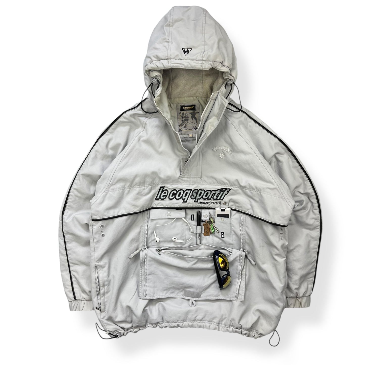2000's Le Coq Sportif Stealth Pocket Jacket (L) | Default Title, Red