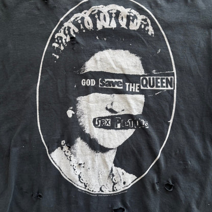 DISTRESSED SEX PISTOLS T-SHIRT | O/S, Red