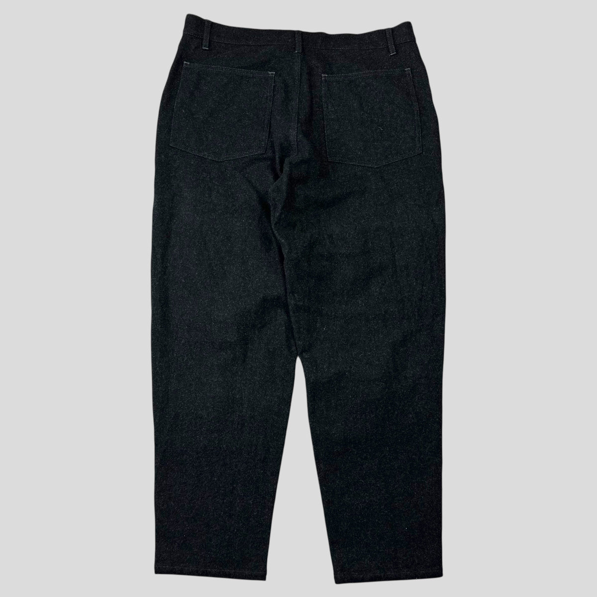 CDG SHIRT 00’s Buckle Patchwork Panelled Wool Trousers - L | W35, Multicoloured