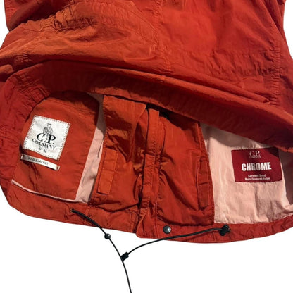 CP Company Nylon Goggle Jacket | Small, Red