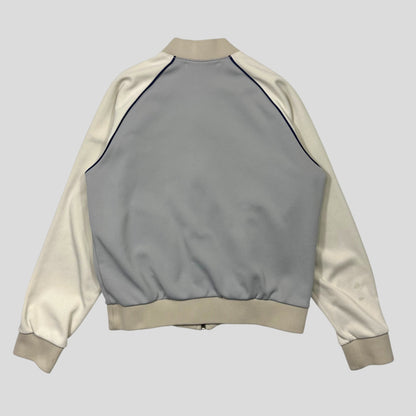 CDG 00’s Comme Comme Logo Bomber Bi-colour Track Jacket - L (S)