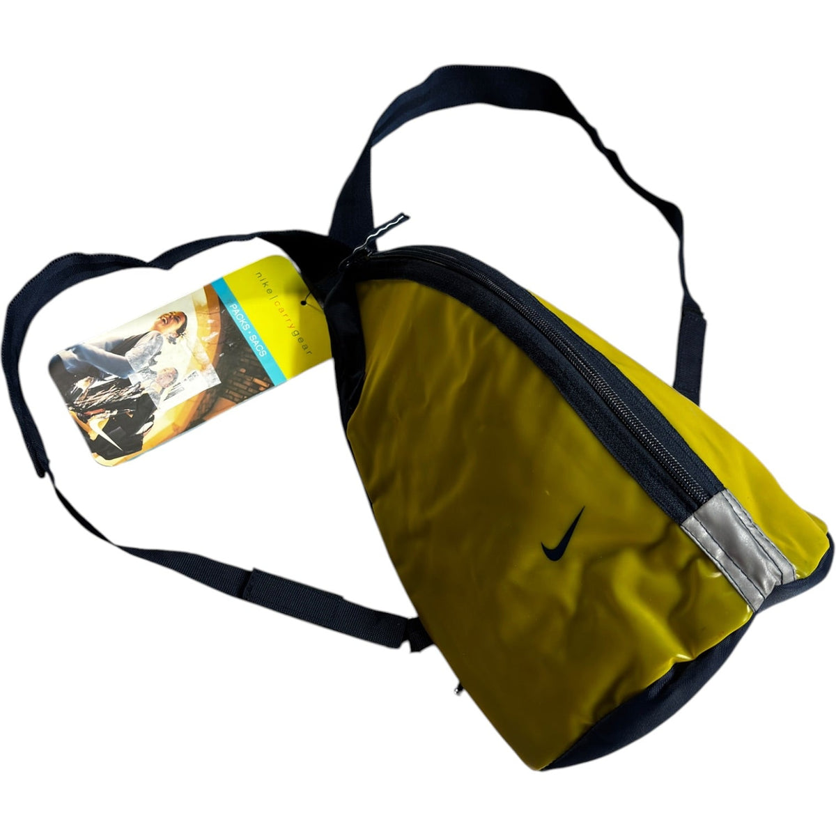 Nike 00's Carry Gear Transparent Rucksack XL | O/S, Yellow