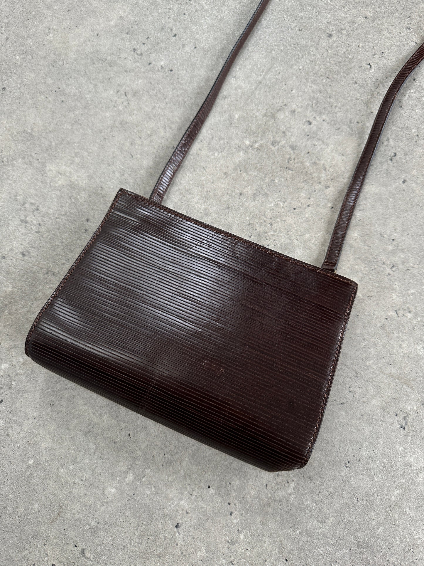 Giorgio Armani Le Collezioni 1990s Leather Crossbody Bag