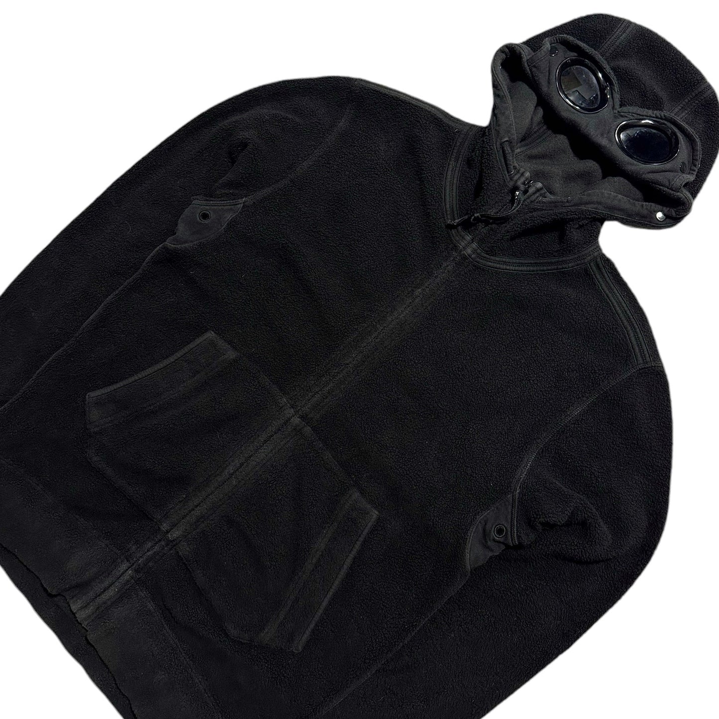 CP Company Polar Fleece Zip Up Goggle Hoodie