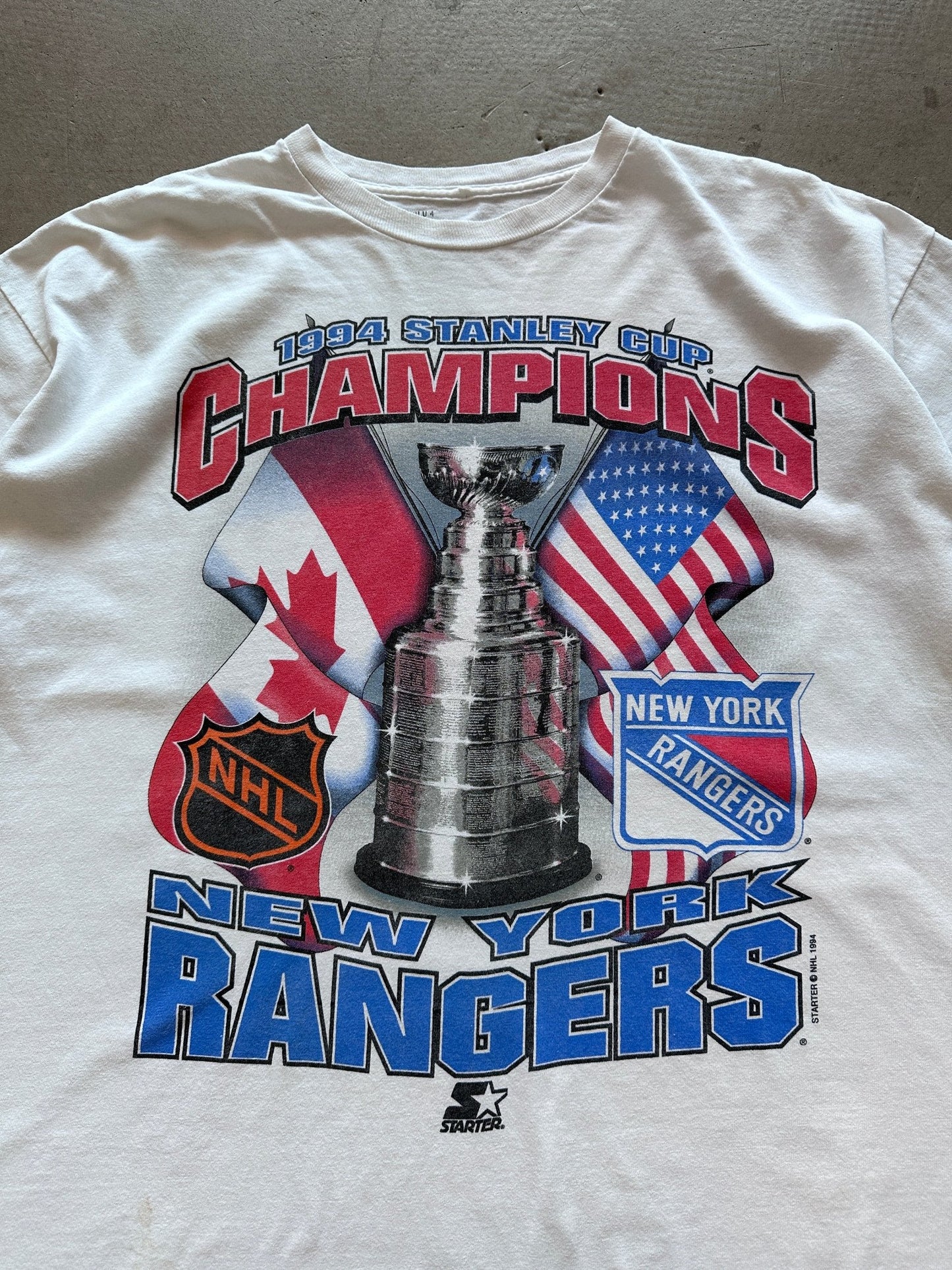 1994 Stanley Cup Champions T-Shirt - XL | Default Title, Red