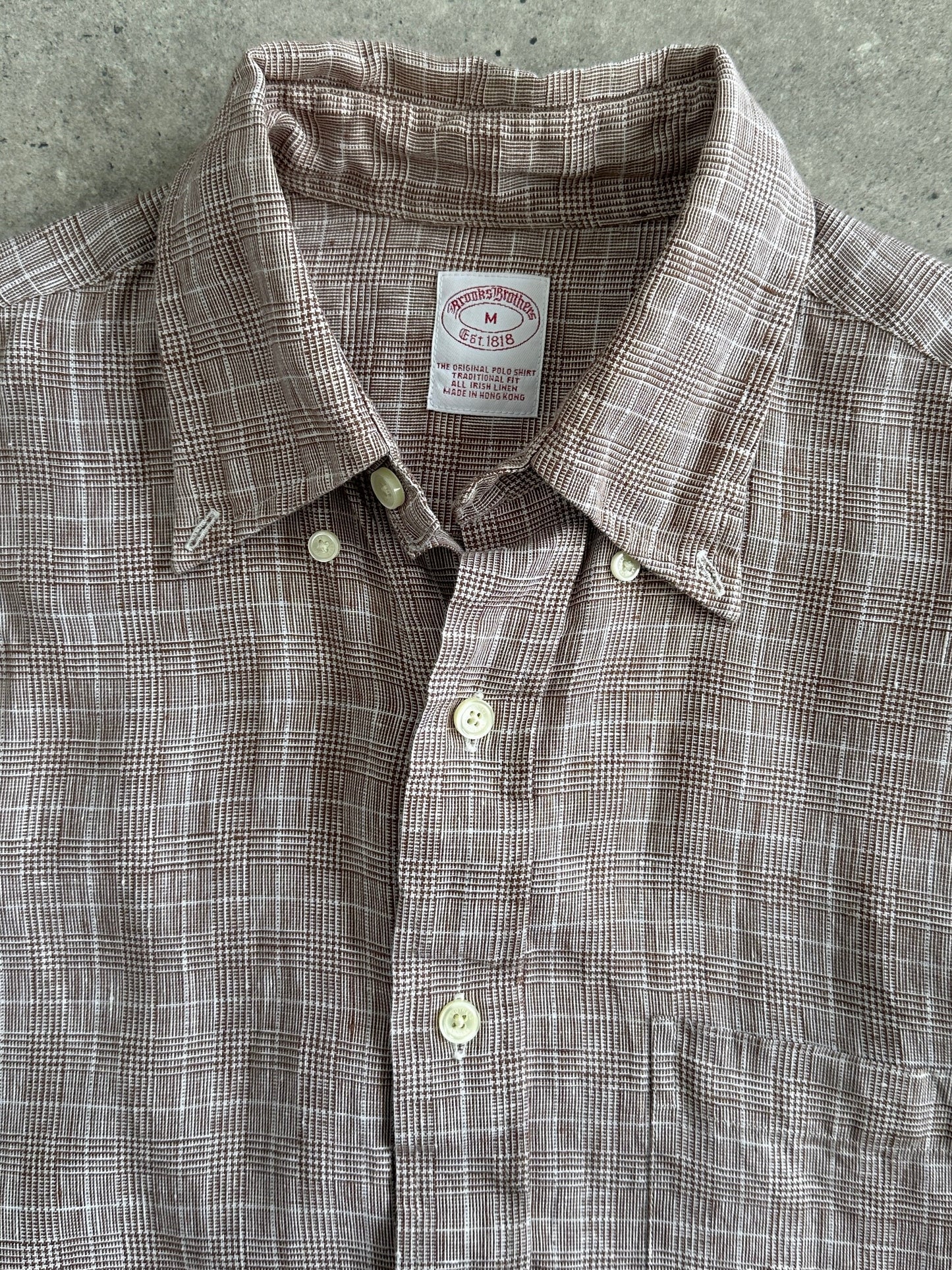 Vintage Cotton Check Flannel Shirt - L/XL