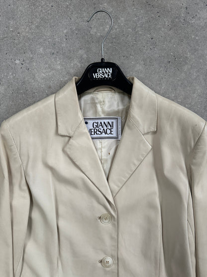 Gianni Versace 1990s Leather Jacket - S