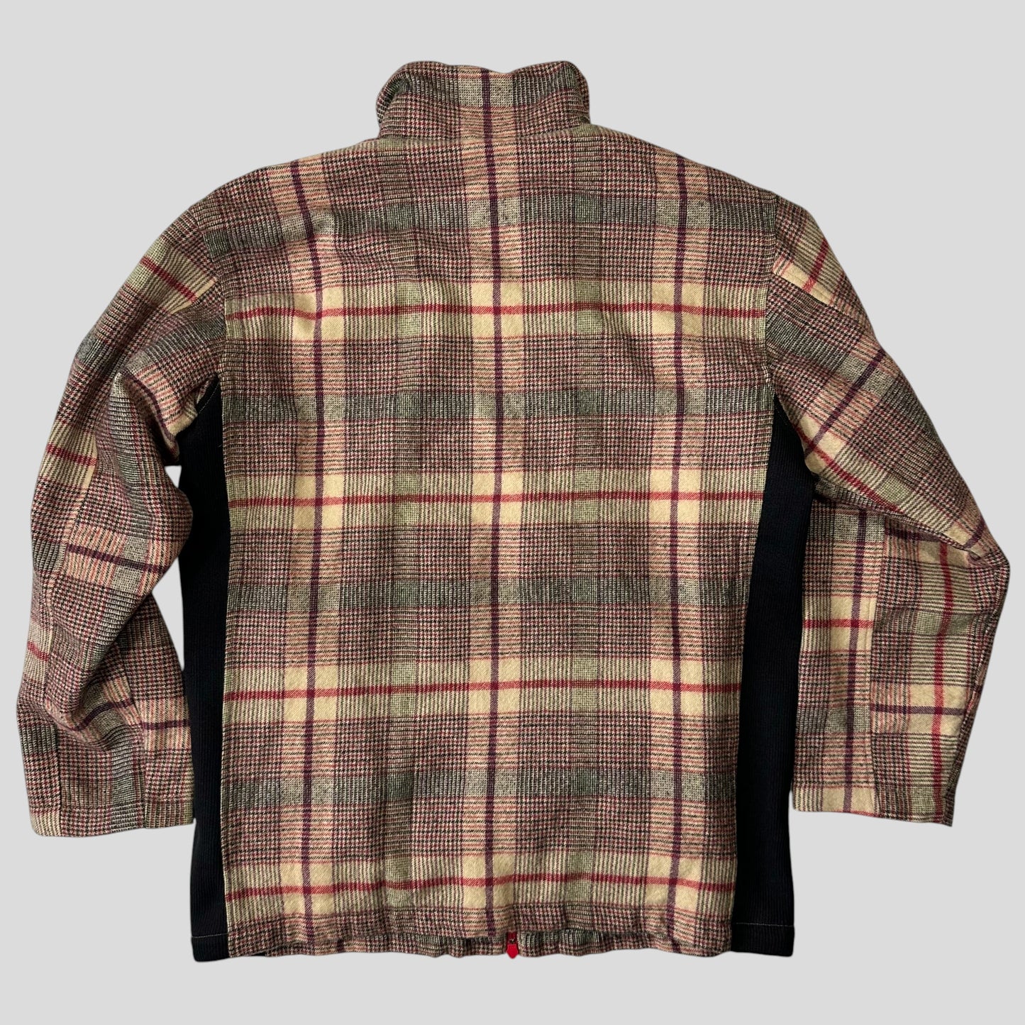 Comme Des Garçons SHIRT AW05 Technical Wool Plaid Jacket - M/L | Default Title, Red