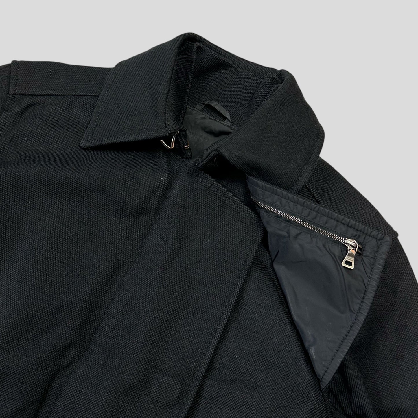Prada Sport 00’s 3 in 1 Goretex Wool & Nylon Military Jackets - S/M | Default Title, Red