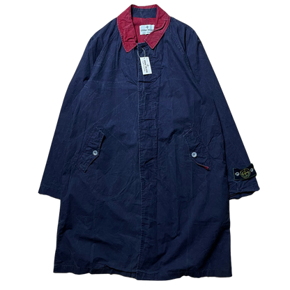 S/S 1982 Midnight Blue/Scarlet Red Tela Stella Macintosh Jacket