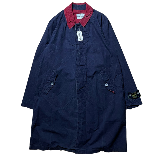 S/S 1982 Midnight Blue/Scarlet Red Tela Stella Macintosh Jacket