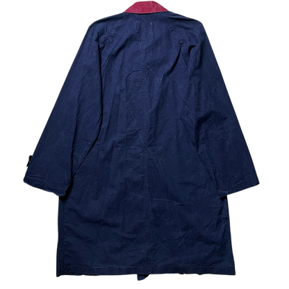 S/S 1982 Midnight Blue/Scarlet Red Tela Stella Macintosh Jacket