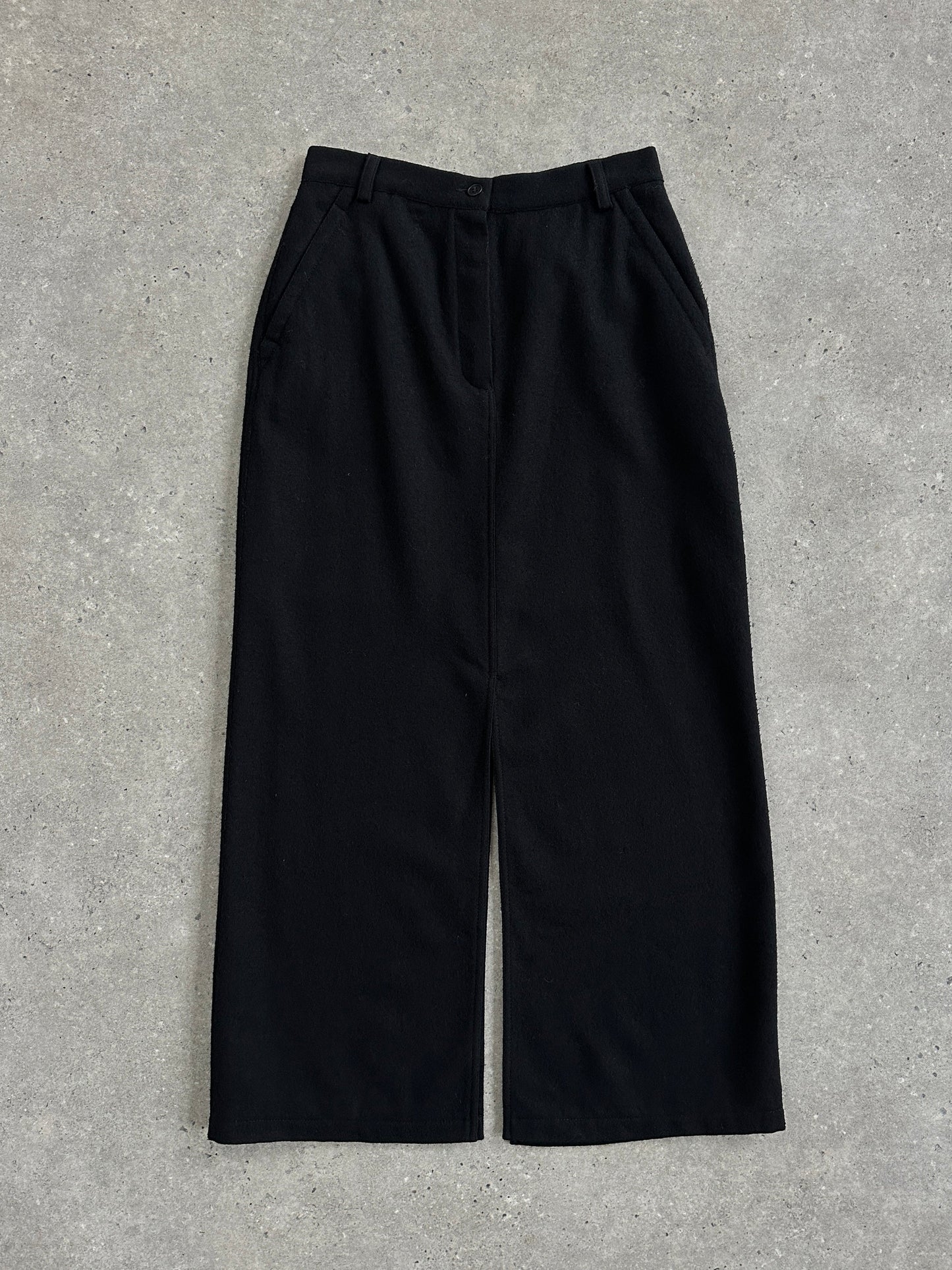 Belfe & Belfe 1990s Pure Wool Maxi Skirt - W26