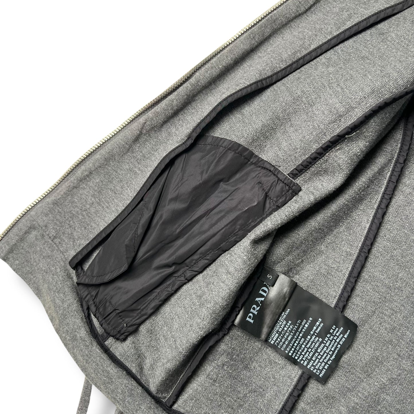 Womens Prada Zip Hoodie (S)