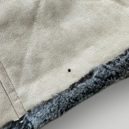 PPFM Fur Lined Overcoat Womens XL