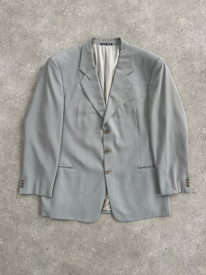Giorgio Armani Le Collezioni 1990s Wool Single Breasted Blazer - 44R/XL