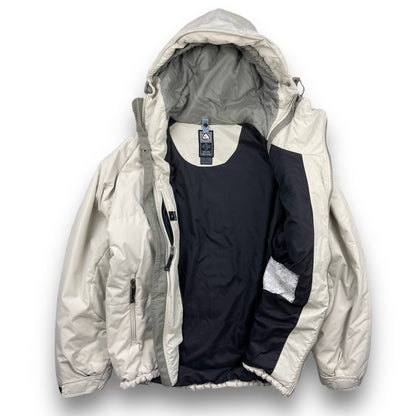 Nike ACG Padded Asymmetric Zip Jacket (L) | Default Title, Cream