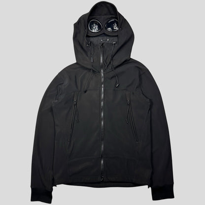CP Company 2010 Era Black Soft Shell Goggle Jacket - S