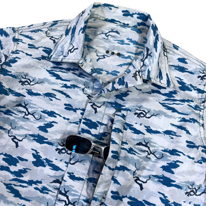 Maharishi 00’s Ventilated Camo Short Sleeve Shirt M | Medium, Multicoloured