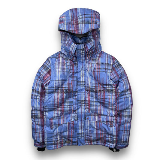 2007 Oakley Plaid Puffer Jacket (M) | Default Title, Multicoloured