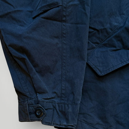 Frizmworks Oscar Cropped Fishtail Parka L | O/S, Navy