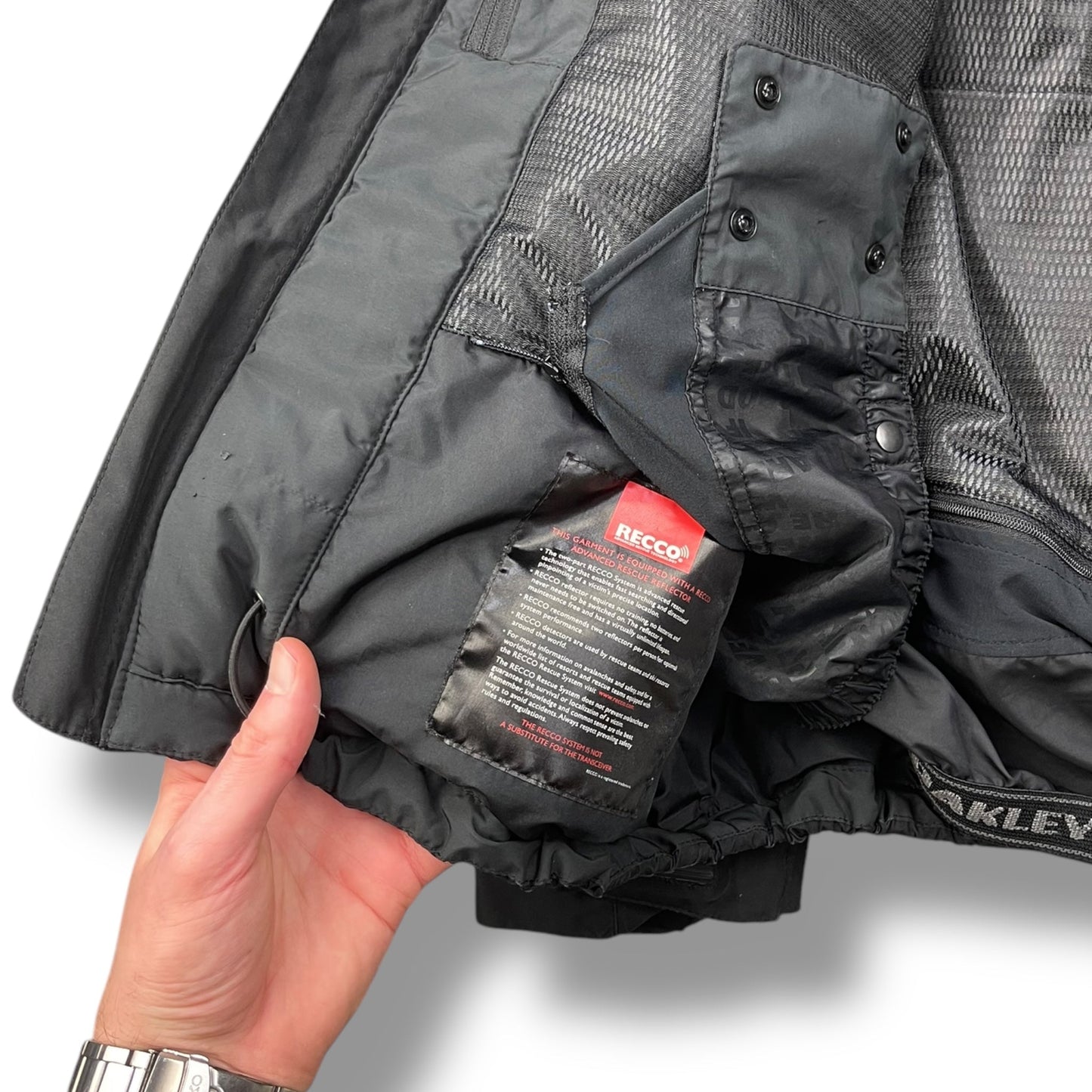 Oakley Technical GoreTex Recco Jacket (L) | Default Title, Black