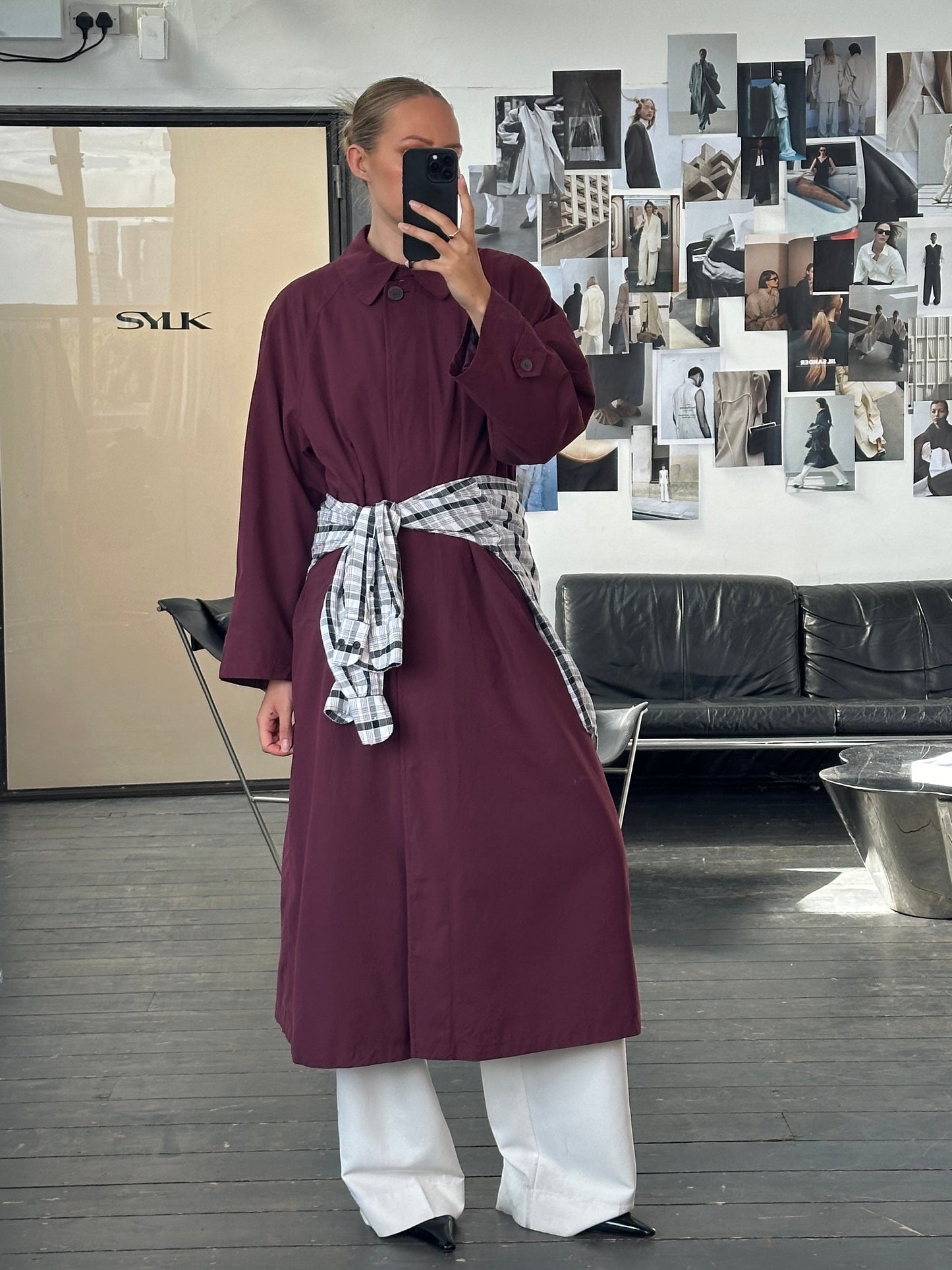 London Fog 2000s Concealed Placket Trench Coat - XL