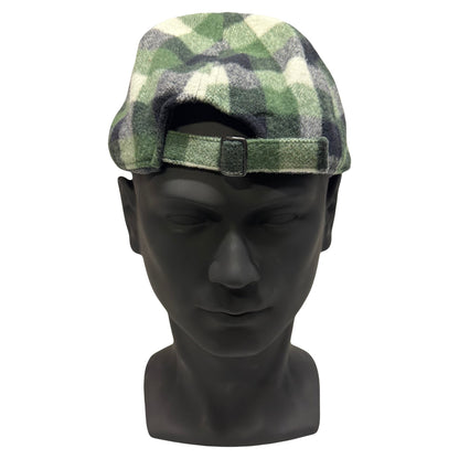 Montbell Wool Check Cap In Green ( M/L )