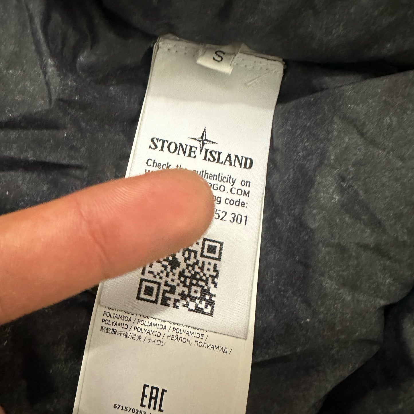 Stone Island Frost Tela Down Puffer Jacket