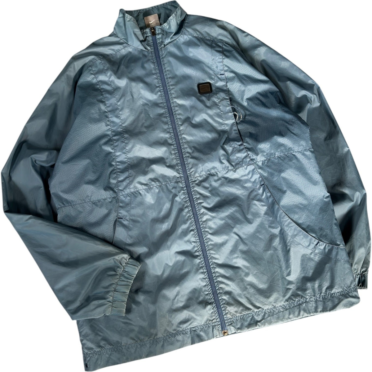 Nike 00's  Hex Print Ventilated Jacket XL | XL, Blue