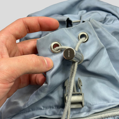 Prada Milano 00’s Nylon Multipocket Mini Backpack | O/S, Blue