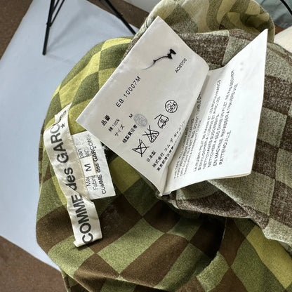 Comme Des Garçons AD2000 Optical Illusion Shirt - M