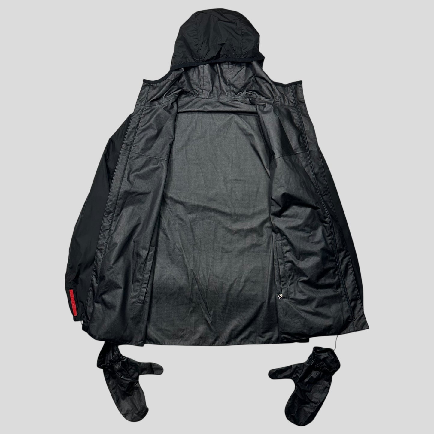 Prada Sport 1999 Hydrophobic Taped Seam Reversible Glove Jacket - IT50 (L) | Default Title, Multicoloured