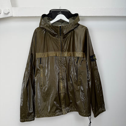 Stone Island SS2007 Prismatic Silk Jacket (XXL) | XXL, Olive
