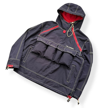 2000's Tommy Hilfiger Asymmetric Cargo Pocket Jacket (L) | Default Title, Multicoloured