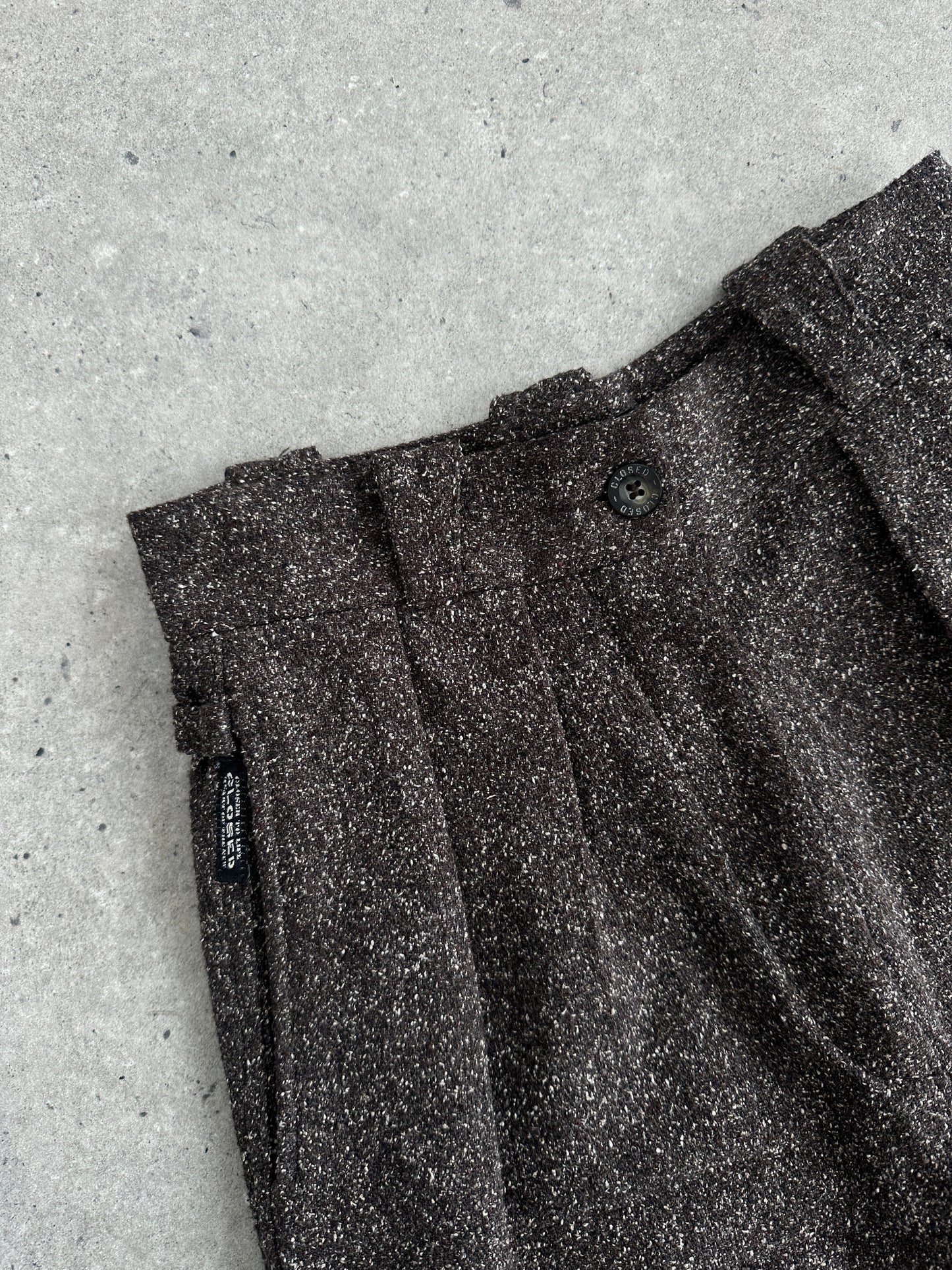 Closed 1990s High Waisted Wide Leg Trousers - W24