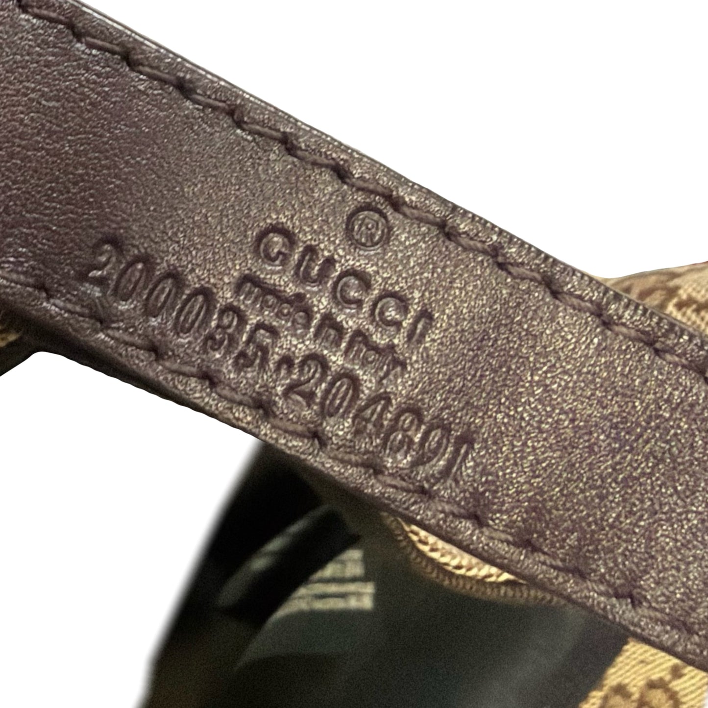 Gucci Monogram Cap In Tan (L) | O/S, Tan