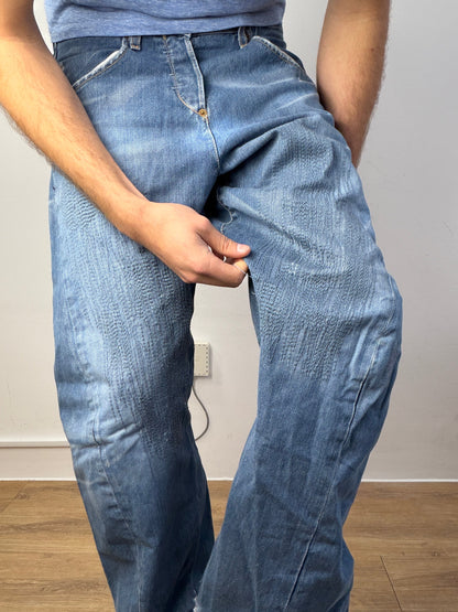 Levi's Engineered Sashiko Twist Jeans | W30, Red