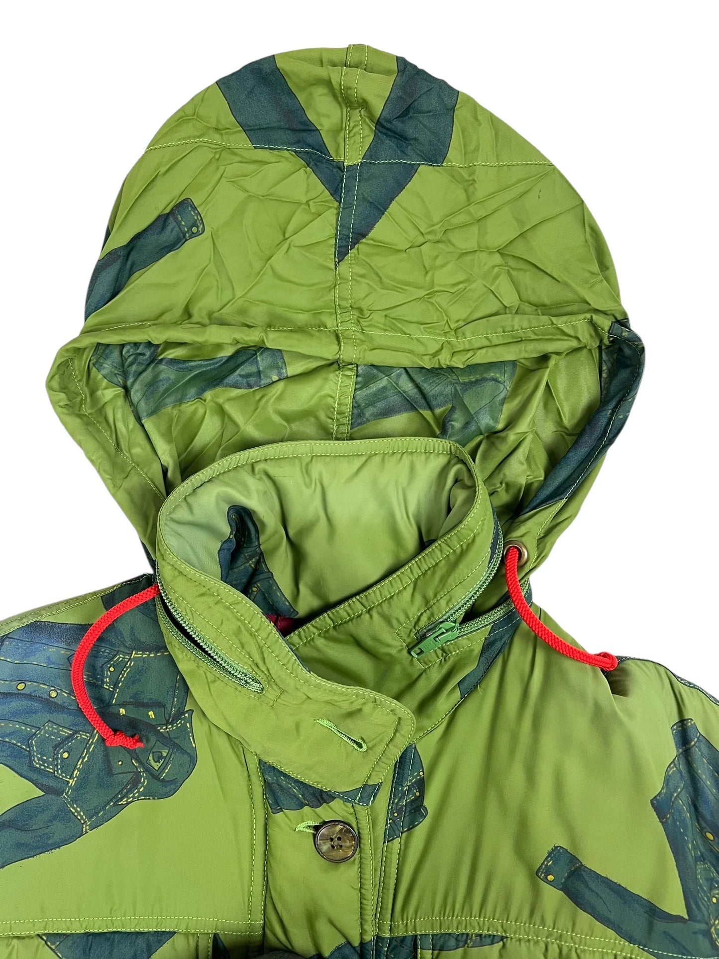 Moschino 80s/90s green coat