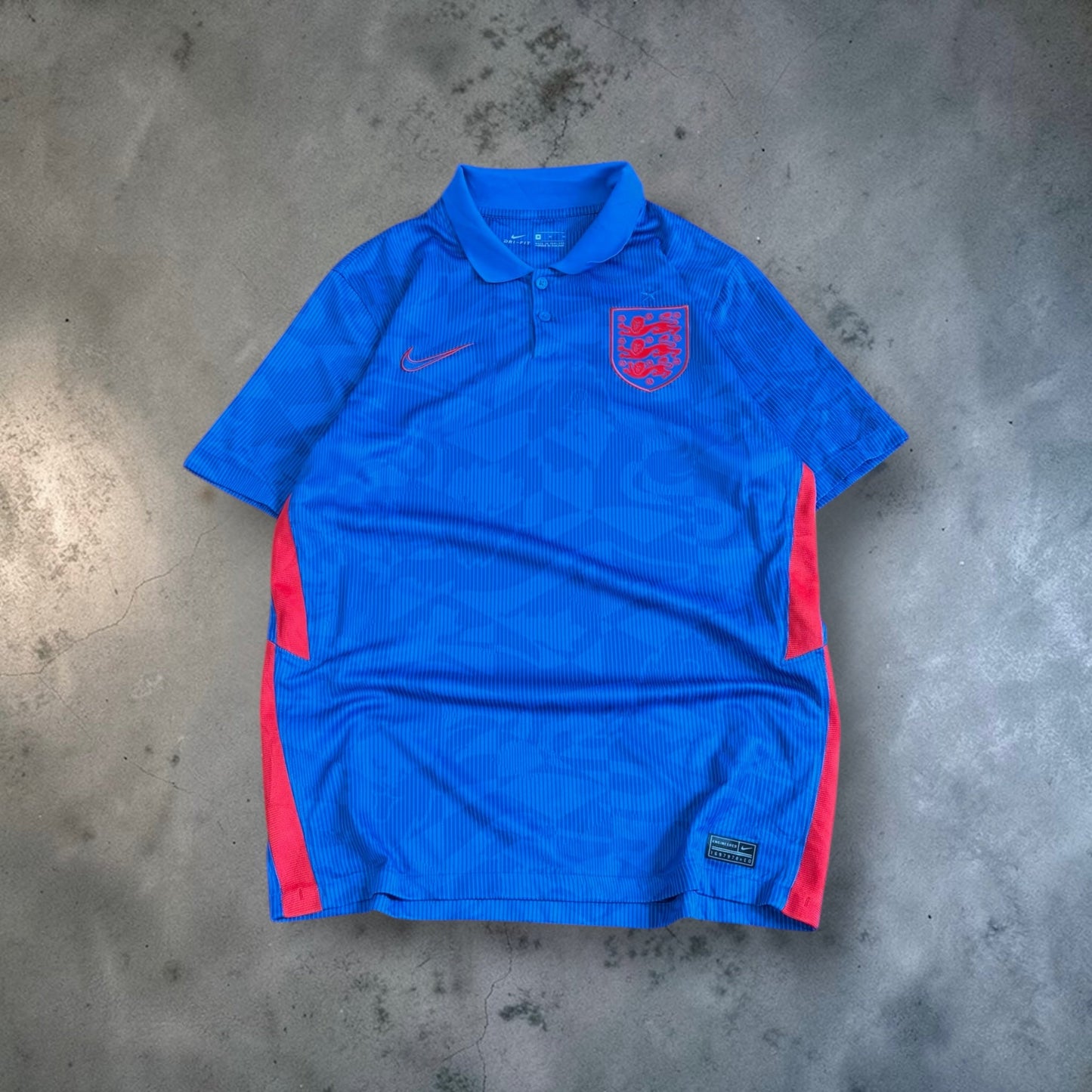 England 2021/22 Away Shirt | Medium, Blue