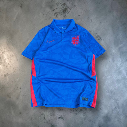England 2021/22 Away Shirt | Medium, Blue