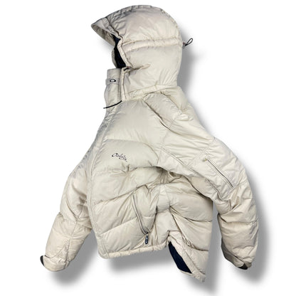2000's Oakley Down Filled Puffer Jacket (M) | Default Title, Cream