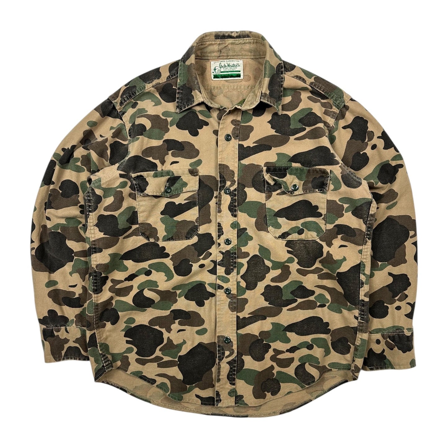 American Vintage Camouflage Hunting Shirt