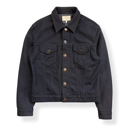 1990's Armani Jeans Trucker Jacket (M) | Medium, Navy