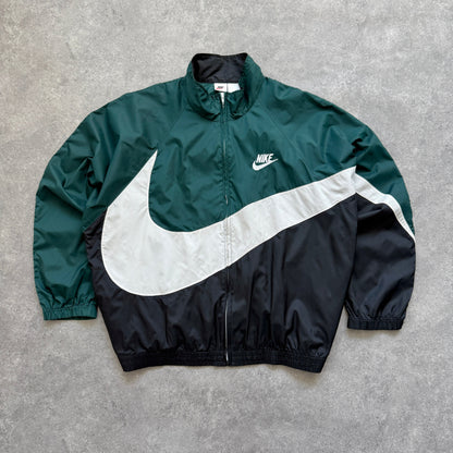 Nike 1990s technical lightweight swoosh shell jacket (XL)