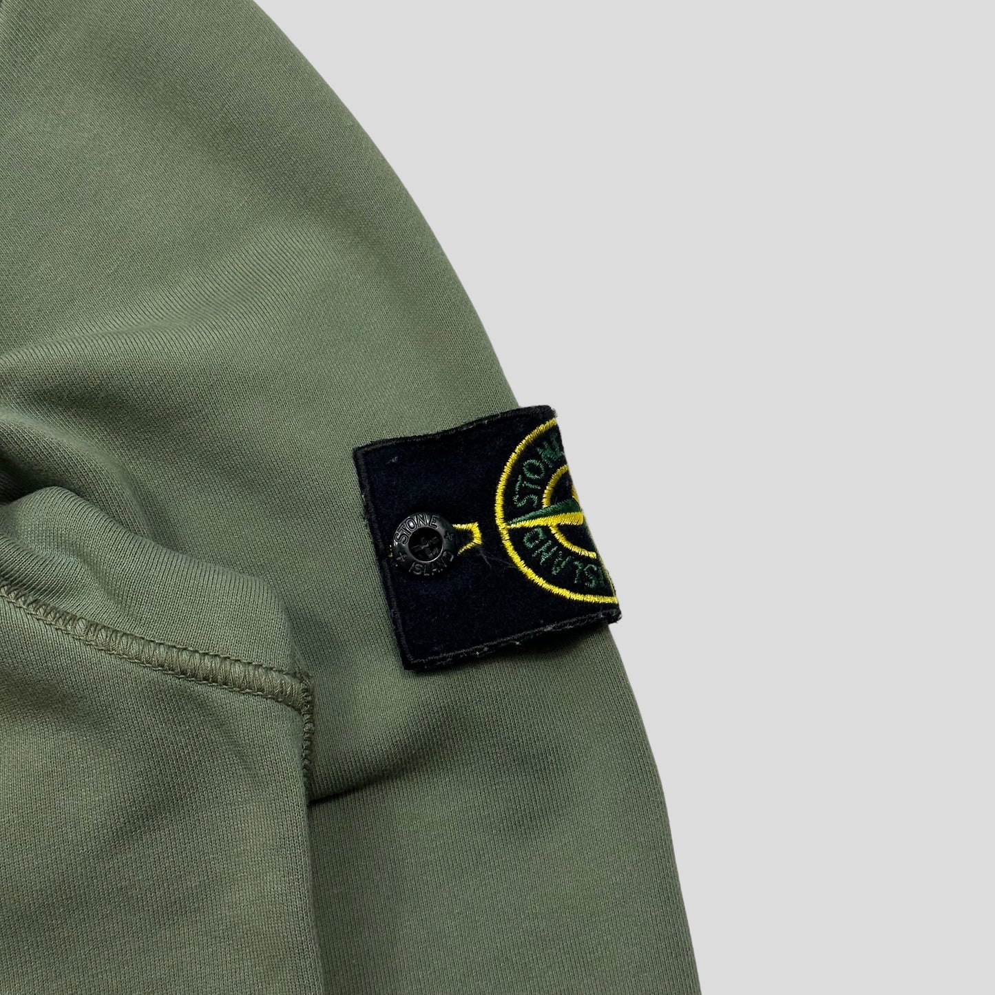 Stone Island 2020 Green Pullover Hoodie - S/M